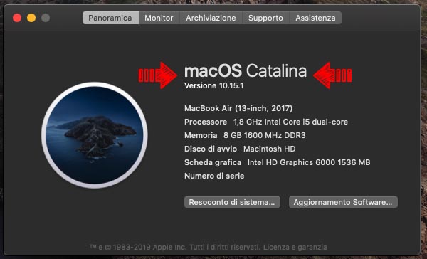 Come vedere quale versione di macOS è installata sul Mac