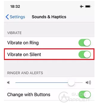 Come togliere vibrazione da notifiche su iPhone