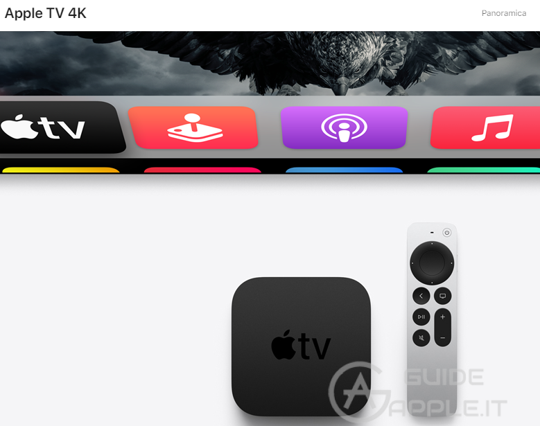 Nuova Apple TV 4k 2021