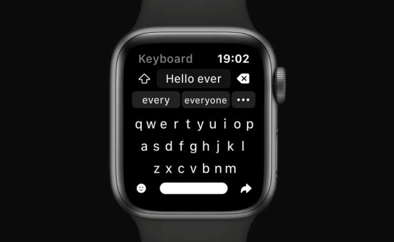 Come scrivere in maiuscolo su Apple Watch