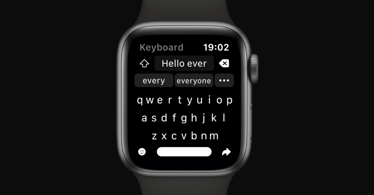 Shift Keyboard introduces a new way to write messages on Apple Watch - 9to5Mac