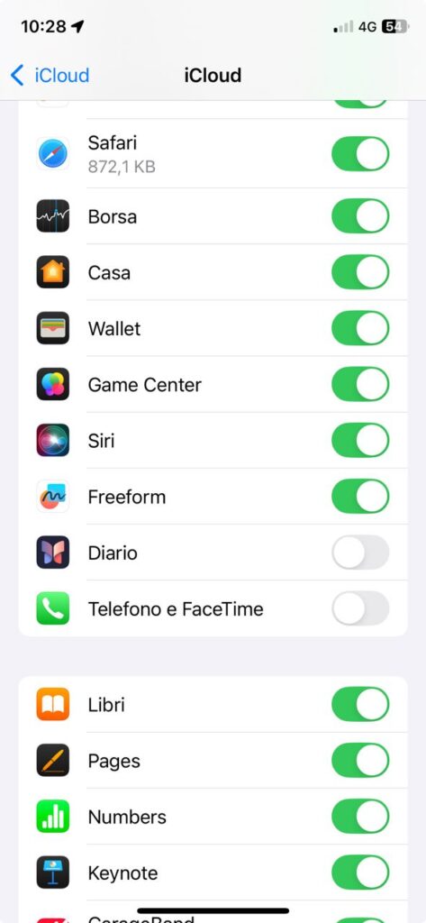 Disattivare Telefono e FaceTime da iCloud